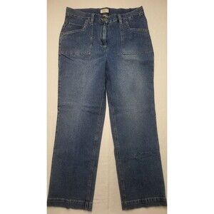 Christopher Banks Denim Wide Leg Jeans Women's Size 12 NWT USA Seller